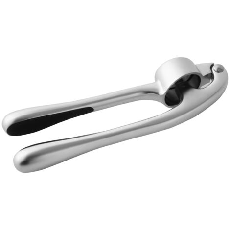 Presse-ail En Alliage De Zinc Chromé - Hachoir à Ail Professionnel, Facile à Nettoyer, Lave-vaisselle, Avec Poignées Ergonomiques