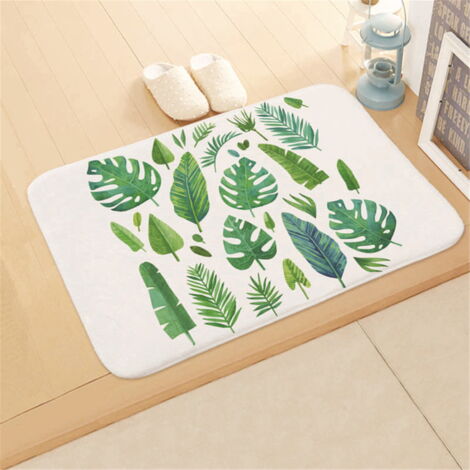 Tapis Rond Antidérapant Motif Animaux Forêt - Décoration Chambre Enfant, Canapé Ou Salle De Bain