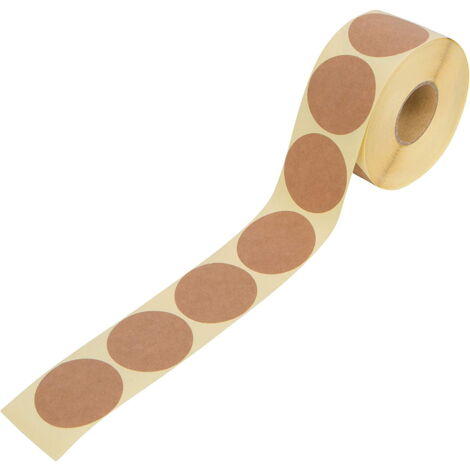 Lot De 10 Bouchons Pour Clés Uxcell - Couvercles Marron, Identification 0.9, Neuf
