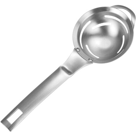 Séparateur D’œufs En Acier Inoxydable Avec Poignées – Ustensile De Cuisine Pratique Pour Séparer Blancs Et Jaunes