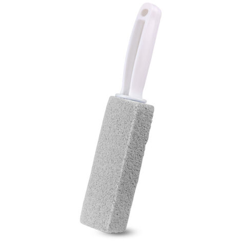 Pierre Ponce Piscine Avec Poignée Clip - Nettoyeur Taches Rouille, Calcium, Eau Dure, Effaceur Rapide Pour Liner Et Paroi, Compatible Poteau 3.8 Cm