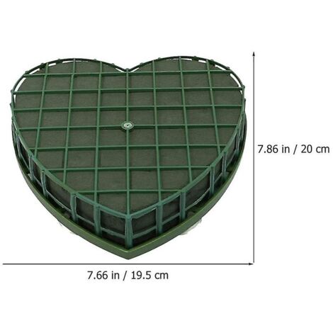 Lot De 4 Blocs Mousse Florale Ronde 8cm - Humide Et Sec Pour Arrangements Floraux