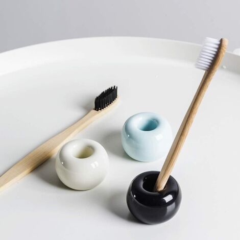 Porte Brosse à Dents en Céramique, Brosse à Dents Rack Porte Brosse à Dents en Céramique, Brosse à Dents Rack