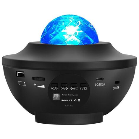 Projecteur LED Portable avec Haut-Parleur-GNK