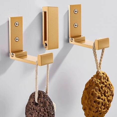 Lot De 4 Crochets De Sac à Main Pliables Pour Table - Alliage De Zinc, Base Antidérapante - Pour Bureau, Café, Maison - 8