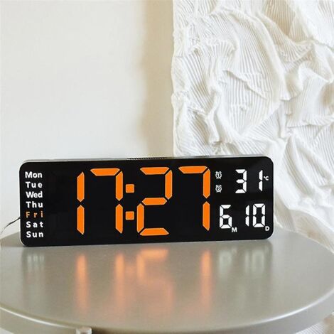 Nixie Kit D'horloge Numérique électronique à Affichage LED Rotatif Bricolage, Alarme Technique, Tableau D'apprentissage SCM 51, 5V, DS1302 Horloge A Tube