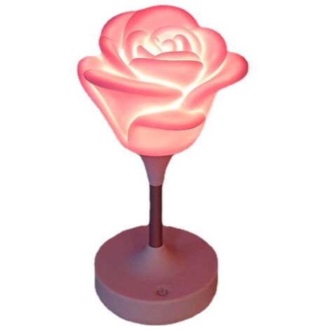 Veilleuse éléphant En Silicone En Forme De Cœur - Rechargeable, 3 Niveaux De Luminosité, Commande Tactile - Pour Chambre Bébé, Cadeau - 4
