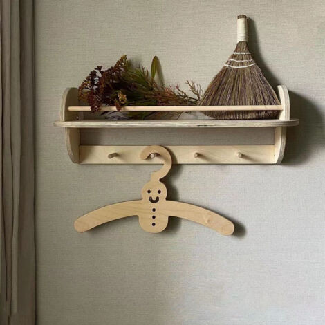 Cabilock Mural Forme Cerf Hanger Décoratif Vintage Pour