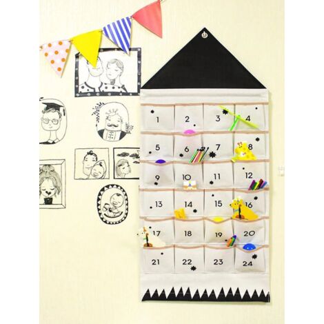 Calendrier De L Avent Reutilisable Calendrier De L'Avent Vide A