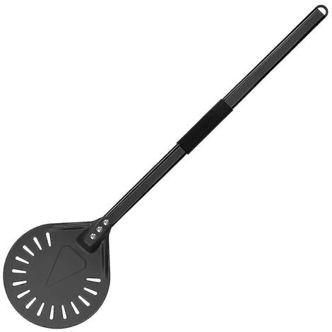Pelle à Pizza Perforée 30,5 Cm - AmeierGro - Spatule Long Manche Qualité Pro