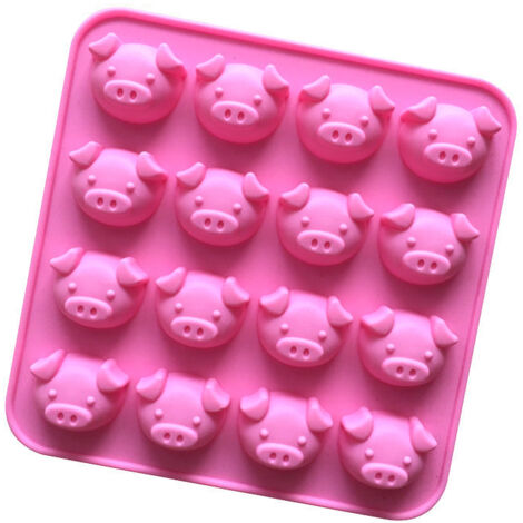 Pâte Polymère MINFEIDMS Moule En Silicone En Forme De Tête De Renard Pour Moule Pate A Sucre