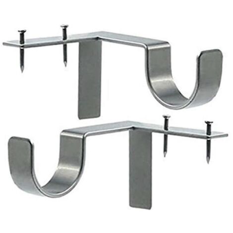 Lot de 4 supports muraux de 10 cm pour suspension de fleurs, support