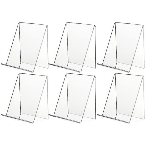 Présentoir Acrylique Transparent Ywchoshe – Lot De 9 Supports D'affichage