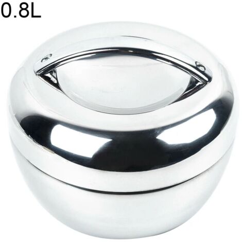 BOL,L-1000ML--Tasse à soupe isolée en acier inoxydable, boîte à déjeuner, boîte à Bento étanche