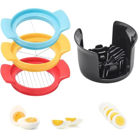 Coupe-œufs Inox - Casse-œufs Durs Et Séparateur - Gadget Cuisine