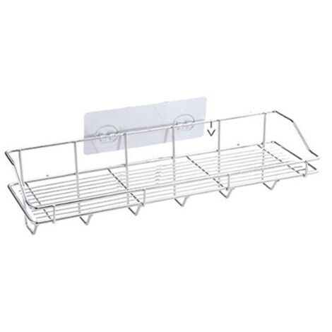 Panier De Rangement De Douche Gsycle - Bac Organisateur Portable Avec Poignée, Design Creux, Pour Salle De Bain, Cuisine, Dortoir