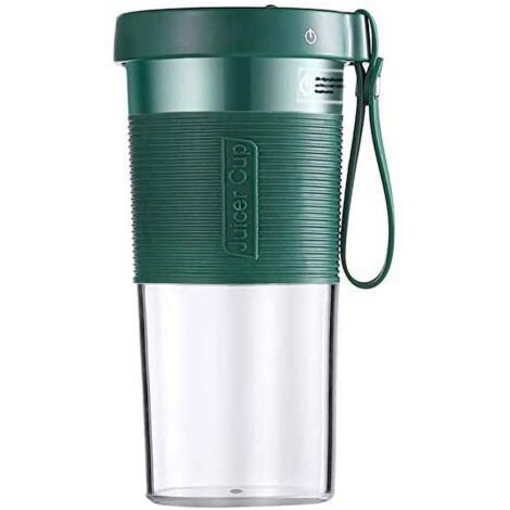 Mixeur rechargeable USB Portable Blender, Mixeur Sans Fil Sport Camping Fitness, Pour Smoothie, Milk shake, Jus de fruits et Légumes (Blue