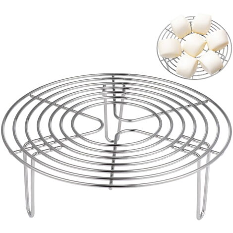 Grille De Refroidissement En Acier Inoxydable 15 Cm - Pour Cuisson Vapeur, Boulangerie, Cuisine, Réutilisable