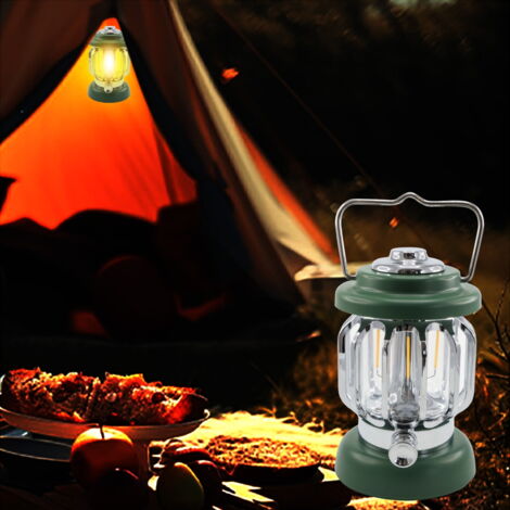 Lanternes d'extérieur Lampes de camping LED vintage Martinique