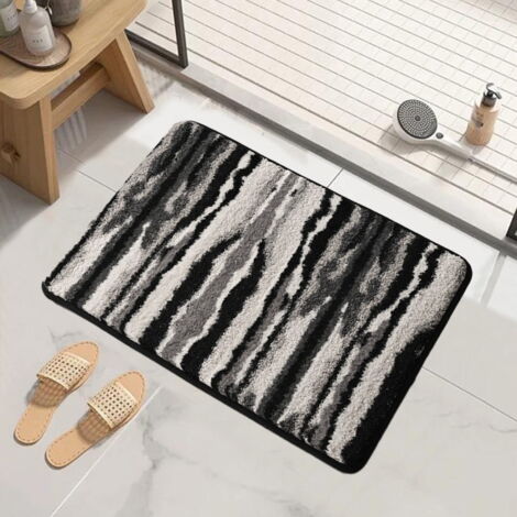 Tapis Ultra Absorbant Miro Absorbia - Antidérapant, Séchage Rapide - 40x60 Cm - Pour Salle De Bain, Cuisine
