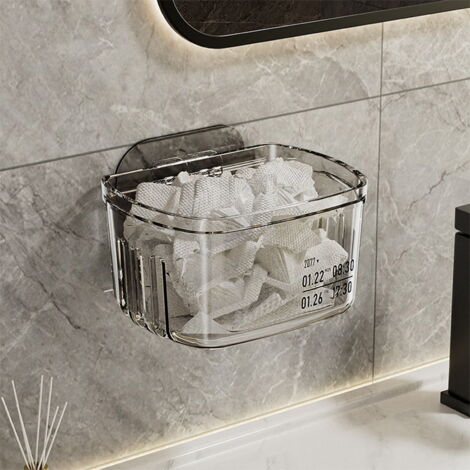 Support De Rangement De Douche Suspendu, Support De Salle De Bain En Acier Inoxydable Pour Suspendre Cabine De Douche En Verre 92610408