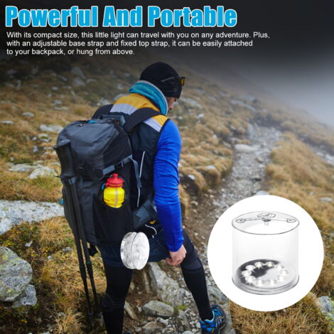 Lampe De Camping Solaire, 800 Lm, 4 000 MAh, LED, Lampe De Camping D Lampe De Camping Exterieur Lanterne De Camping Portable Et Rechargeable Etanche Ipx5 Pour Tente 96855186