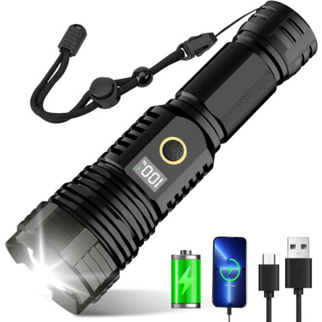 Les 10 meilleures lampes de poche rechargeables (Avis et Guide d'achat