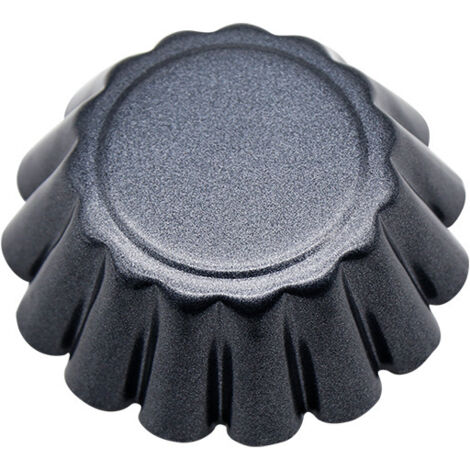 Moule à Tarte Antiadhésif Moule à Pizza en Acier au Carbone pour Cuisson de Pain Plateau de Cuisson Amovible Moule à Gâteau 8 Pouces