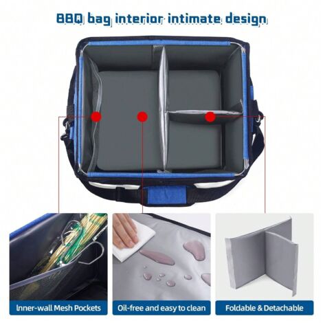 Support De Rangement Triangle Double Couche Pour Camping - Organisateur Trépied - Alliage D'aluminium Noir/marron