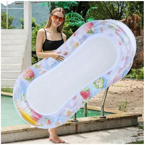 Bouées Gonflables pour Piscine Voyage | 4 Pièces Aquatiques - Flotteur de Piscine Gonflable - pour l'Extérieur, la Rivière, Le Lac, la Plage, Fête