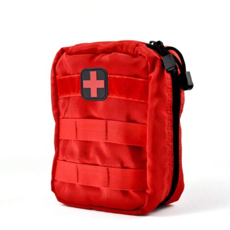 Yolispa Sac de premiers secours vide - Sac à médicaments portable - Sac à pharmacie de voyage - Capacité d'urgence - Sac de rangement médical pour la maison, les voyages, le camping Yolispa Sac de premiers secours vide - Sac à médicaments portable - Sac à pharmacie de voyage - Capacité d'urgence - Sac de rangement médical pour la maison, les voyages, le camping