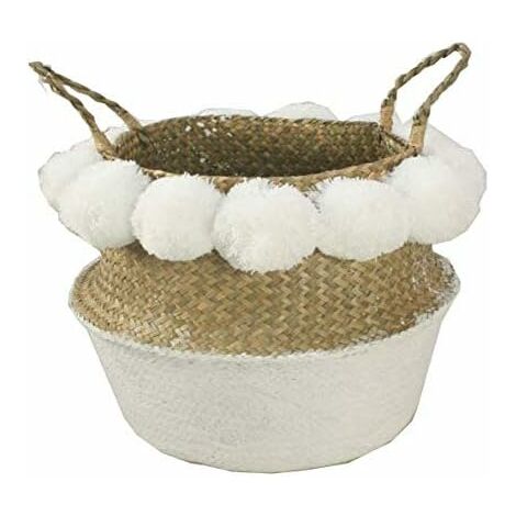 Paner De Rangement Plable En Jonc De Mer 31x31x31cm | Masons Du Monde