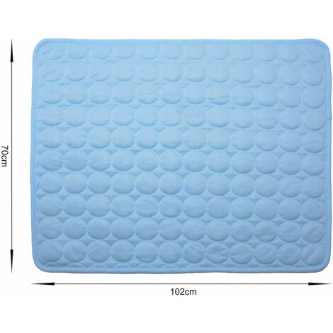 Tapis Refroidisseur Thermatex Premium - Bleu, 5'9, Matelassé, état Neuf