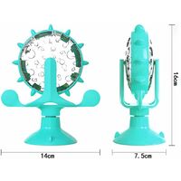 Jouet Interactif Pour Chat - Balle Tournante Sur Roue, Style Moulin à Vent, Sans Piles, Jeu Stimulant