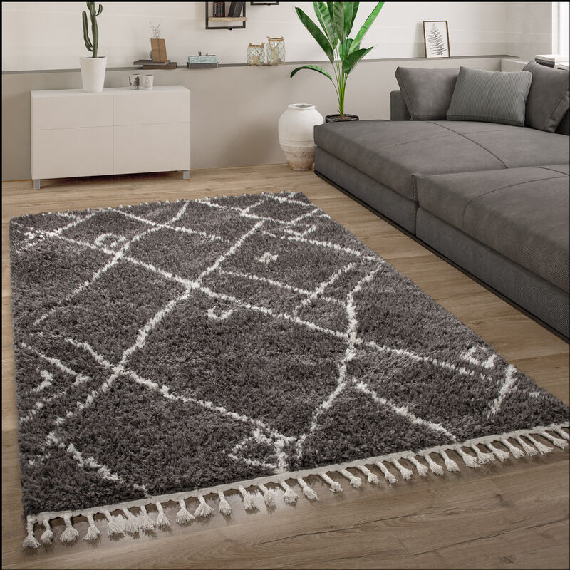 the carpet Relax Tapis Moderne à Poils Courts et Moelleux, Dessous  antidérapant, Lavable à 30 degrés, Super Doux, Aspect Fourrure, Noir, 80 x  150 cm : : Cuisine et Maison