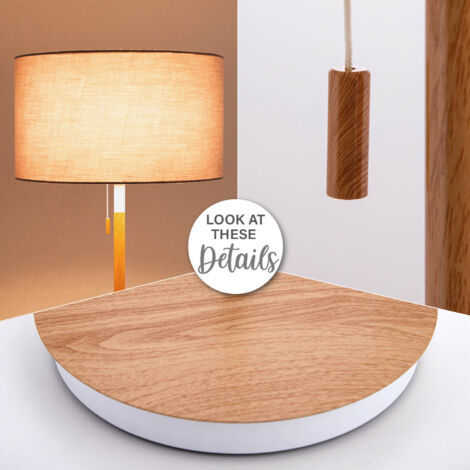 Paco Home Lampe À Poser Trépied Lampe De Chevet Chambre E27 Abat-Jour