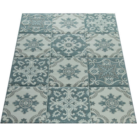 Tapis patchwork contemporain : La maison du Kilim