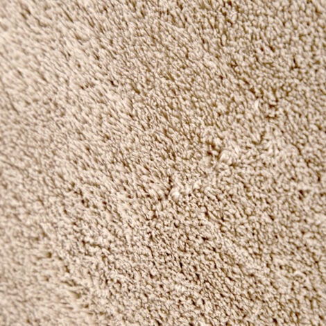 Paco Home Tapis, Tapis À Poils Ras Doux Pour Salon, Très Moelleux, Lavable, Beige 120x170 cm