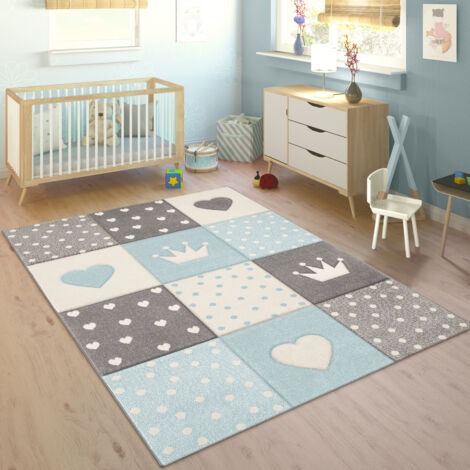 Tapis enfant 80x150 cm rectangulaire ourse ourim ll gris chambre adapté au  chauffage par le sol - Conforama