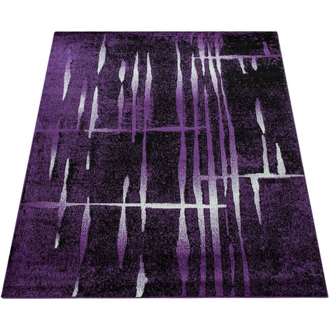 Tapis Salon Shaggy 160 X 230 Cm Moelleux Descente De Lit Poils Longs