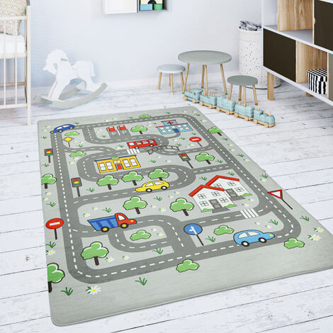 LIVINGbasics 18 pièces bébé Puzzle tapis de jeu enfants tapis de jeu Eva  mousse sol rampant tapis