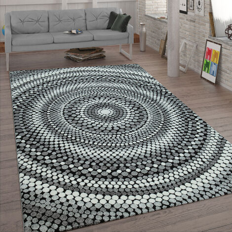 Paco Home Tapis De Salon Tapis Poil Ras Moderne Look 3D Découpe De Contour Motif Abstrait, Dimension:120x170 cm, Couleur:Marron Paco Home Tapis De Salon Tapis Poil Ras Moderne Look 3D Découpe De Contour Motif Abstrait, Dimension:120x170 cm, Couleur:Marron