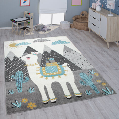 Paco Home Tapis Pour Enfant Chambre D'Enfant Fille Garçon Différents Motifs Et Tailles 120x160 cm, Multicolore