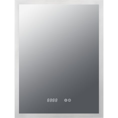 Plateau Miroir Rectangulaire Argenté Formano – 37 X 25 Cm, Cadre Élégant, Déco Et Pratique Pour Bijoux Ou Friandises