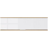 Modern Wall Cabinet Unit Storage Bedroom Living Room White Gloss Oak finish Zele - Oak Wotan / White Gloss
