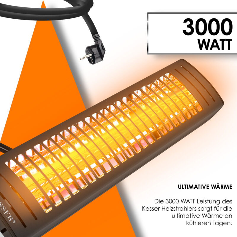 kesser 3000w heizstrahler