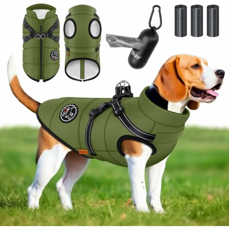 CENWA Hundejacke ‚I‘m A Foster‘ – Weste Für Pflegehunde, Beidseitig Bedruckt, Größen M/L