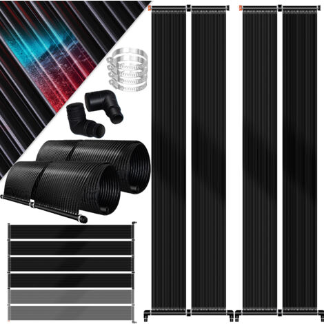 KESSER® Solarkollektor Poolheizung cm Warmwasser Heizung Solarheizung für Pools l Beliebig erweiterbar l UV-beständiger Kunststoff 300 x 140 cm