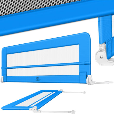 KESSER® Bettgitter Bettschutzgitter Kinderbettgitter für Kinder Babybettgitter Kinderbettschutzgitter   Blau / 120cm