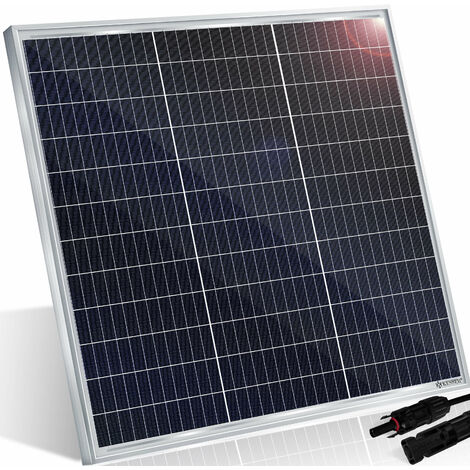 Komplettset 3 x 130 Watt Solarmodul Laderegler Photovoltaik